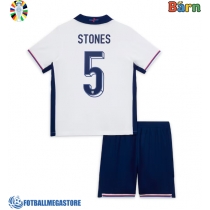 Fotballdrakt Barn England John Stones #5 Hjemmedraktsett EM 2024 Kortermet (+ Korte bukser)
